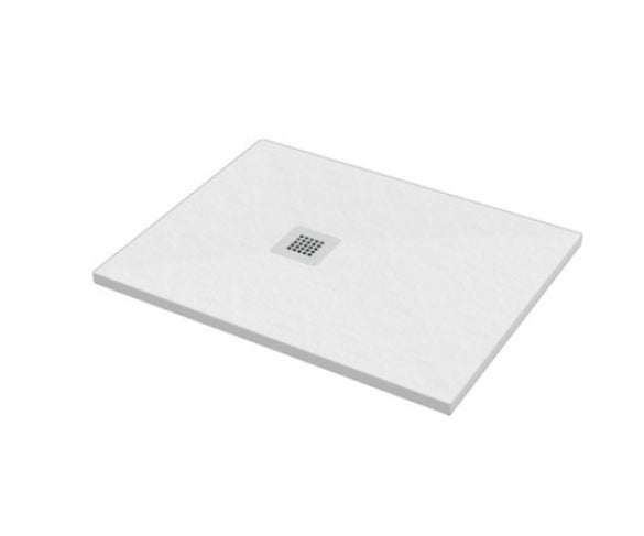 Piatto Doccia 90x180 in Mineralmarmo® - Colore: Granito Bianco (Senza Piletta)