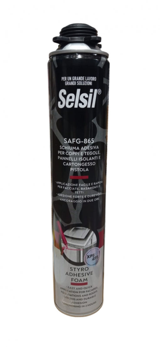 Schiuma Poliuretanica 750 ml Per Coppi E Tegole per pistola