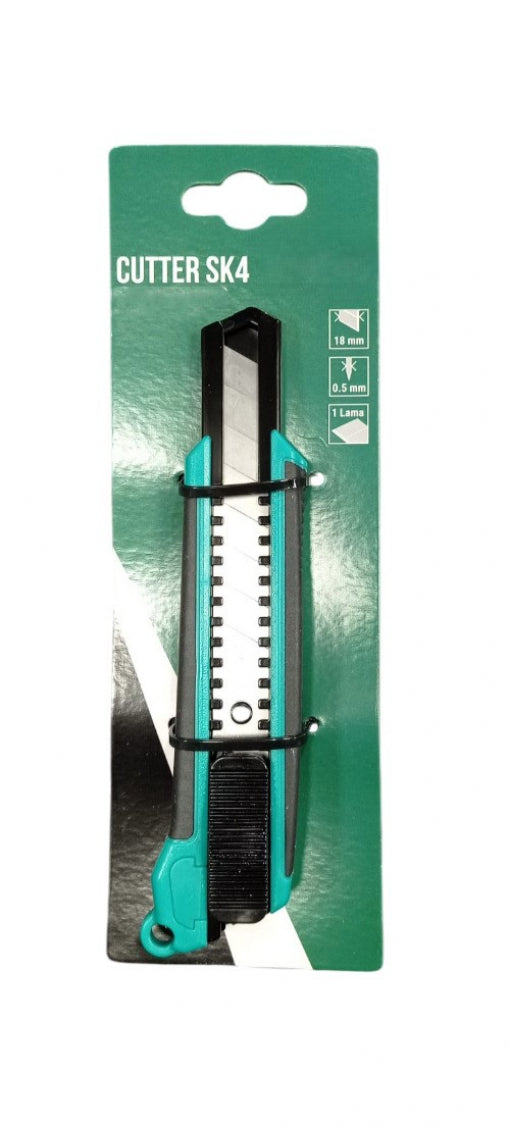 Cutter taglierino In Abs Lama A Spezzare 18 mm