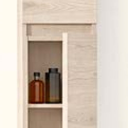 Mobile Colonna Per Composizione Roma Colore Rovere Grigio cm 125×30×25 (codice colore 611)