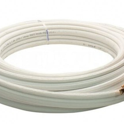 Tubo rame condizionamento doppio - Spessore 1 mm - Rotolo da 3 MT - ø6.35 (1/4") × ø9.53 (3/8")