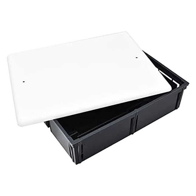 Cassetta Universale Per   Collettori Orizzontali | 360 MM INTERASSE FORI - 400×265×95 MM
