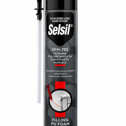 Selsil Schiuma Poliuretanica Manuale 750 ml