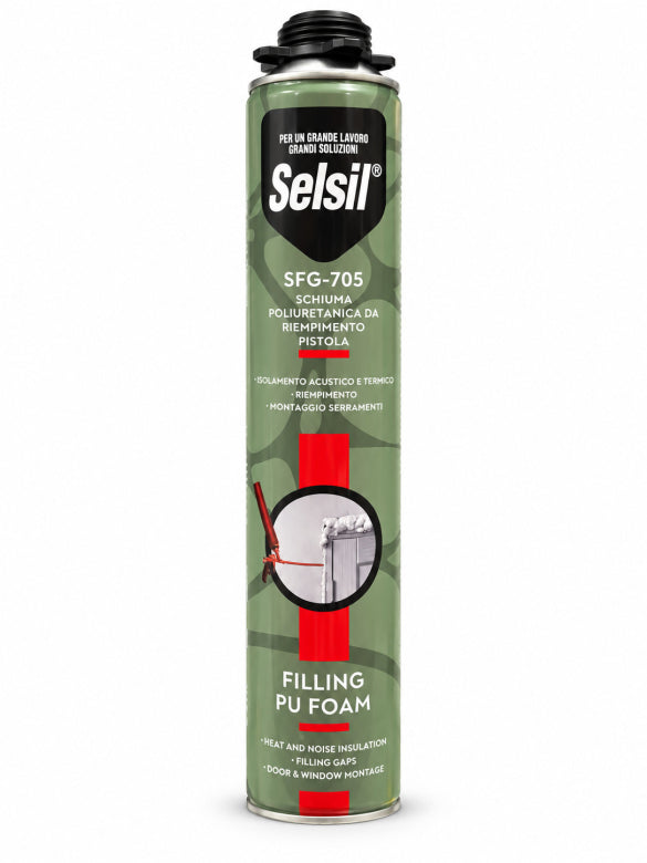 Schiuma Poliuretanica 750 ml Universale Per Pistola