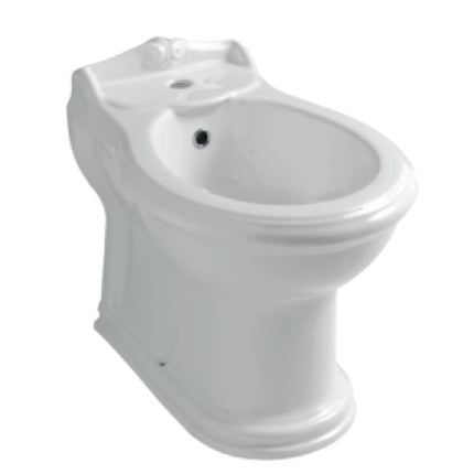 AZZURRA - Bidet a terra filo muro bco Jubilaeum