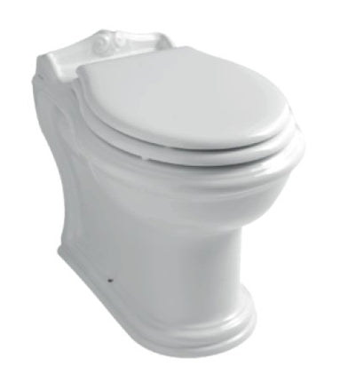 AZZURRA - Vaso a terra filo muro bco Jubilaeum (senza coprivaso)