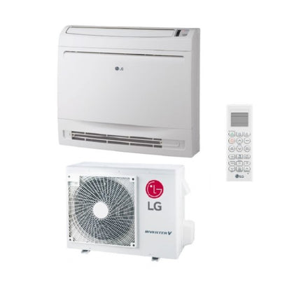 LG - Climatizzatore monosplit inverter 12.000 Btu console con telecomando incluso