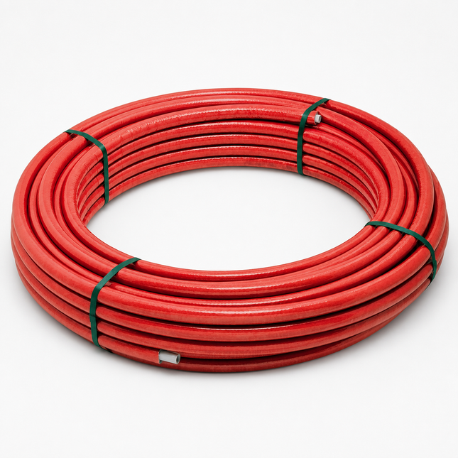 Tubo Multistrato 373 Rivestito PE-RT ø16×2 - Colore: Rosso - 50 metri