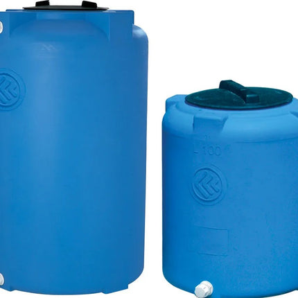 Cordivari - Serbatoio verticale in polietilene 1000 litri diametro 920 mm per acqua potabile
