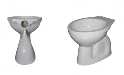 Vaso scarico pavimento in ceramica - Serie: Capri