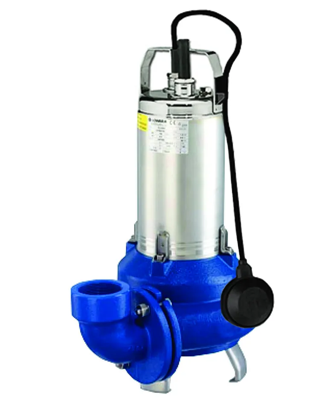 Lowara - Elettropompa sommergibile 1.5 HP con galleggiante per acque sporche - Modello: DLM109/ACG