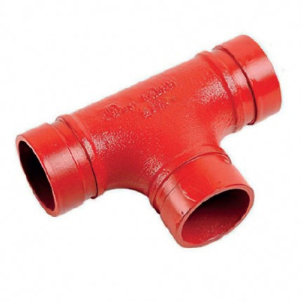 Raccordo A Tee Scanalato In Ghisa Duttile - Misura: 76,1 mm (2"1/2)
