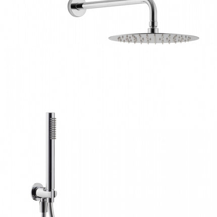 Set doccia soffione e set duplex tondo - Soffione ø200