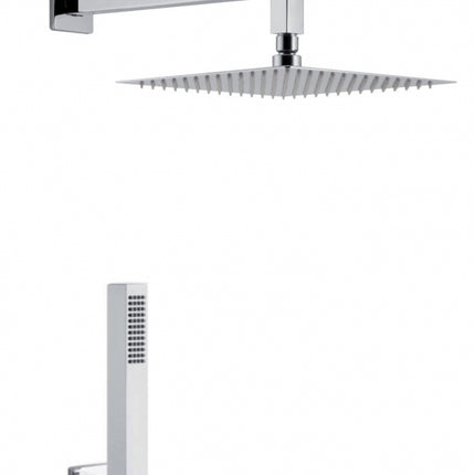 Set doccia soffione e set duplex quadrato - Soffione 250x250 mm