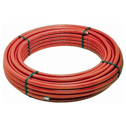 Tubo Multistrato Rivestito 373 ø 16x2 PER-T - Colore: Rosso - 50 metri