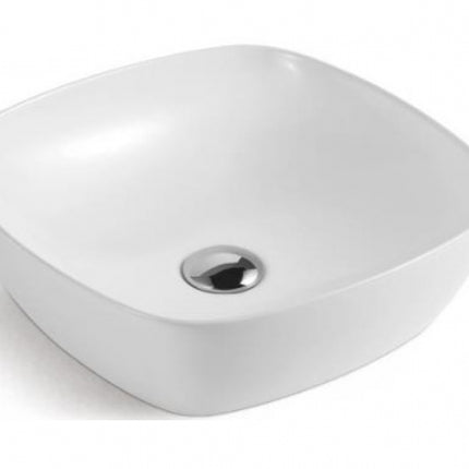 Lavabo Da Appoggio 400x400x140 mm In Ceramica