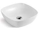 Lavabo Da Appoggio 400x400x140 mm In Ceramica