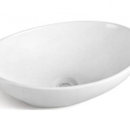 Lavabo Da Appoggio 410x340x145 mm In Ceramica