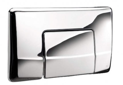 Oli - Placca comando per cassetta Diamante monoscarico - Colore: Cromo lucido