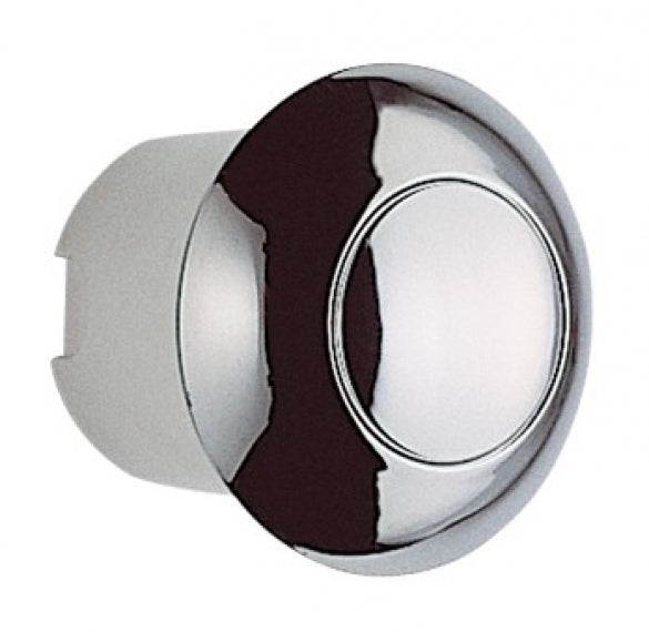 Oli - Pulsante remoto ad azionamento pneumatico in abs montaggio ad incasso - Colore: Cromo lucido