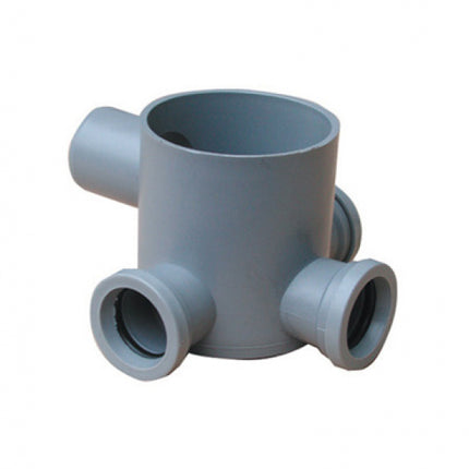 Bonomini - Pozzetto ø50 4 vie ad innesto senza tappo - basso