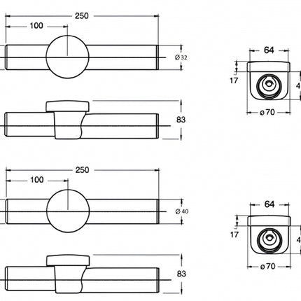 Bonomini - Valvola Antiritorno ø40 bianca In Abs