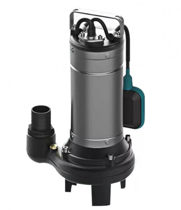 Pianeta Acqua LEO - Elettropompa Sommergibile Per Acque Sporche E Cariche HP 0.75 - KW 0.55 - 220V