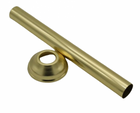 Tubo Vaso Ø30 Con Rosone - Colore: Oro