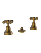 EURORAMA - Batteria Bidet 3 Fori Senza Canna Di Erogazione Serie: Orientes -  Colore: Bronzato