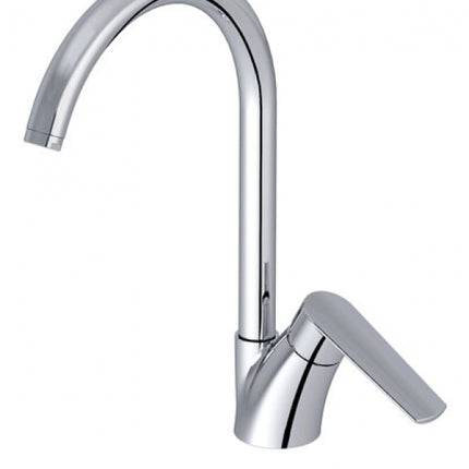 Eurorama - Miscelatore Lavello Cromato Canna Ombrello - Serie: Klint