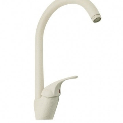 Eurorama - Miscelatore Lavello Granito Bianco Canna Ombrello - Serie: Reve