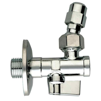 Rubinetto Filtro Sottolavabo A Snodo 1/2" Con Levetta