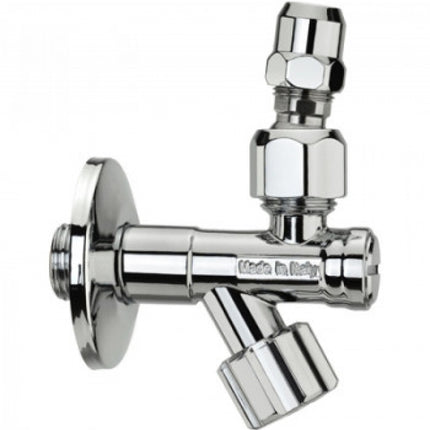 Rubinetto Filtro Sottolavabo Con Vitone 1/2" Con Snodo