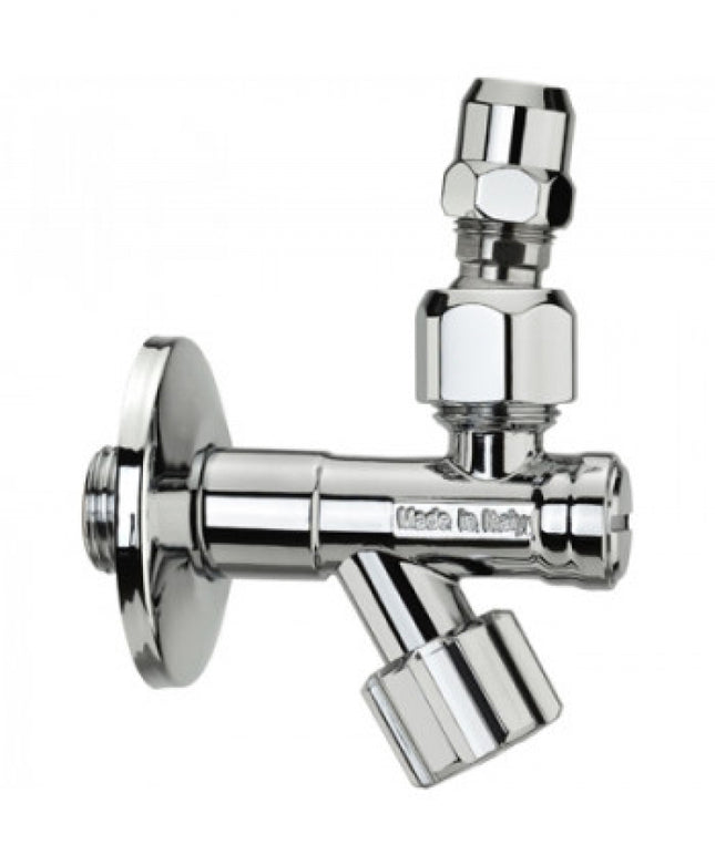 Rubinetto Filtro Sottolavabo Con Vitone 1/2" Con Snodo