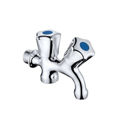 Rubinetto Doppio Uso 1/2" Con Attacco Lavatrice