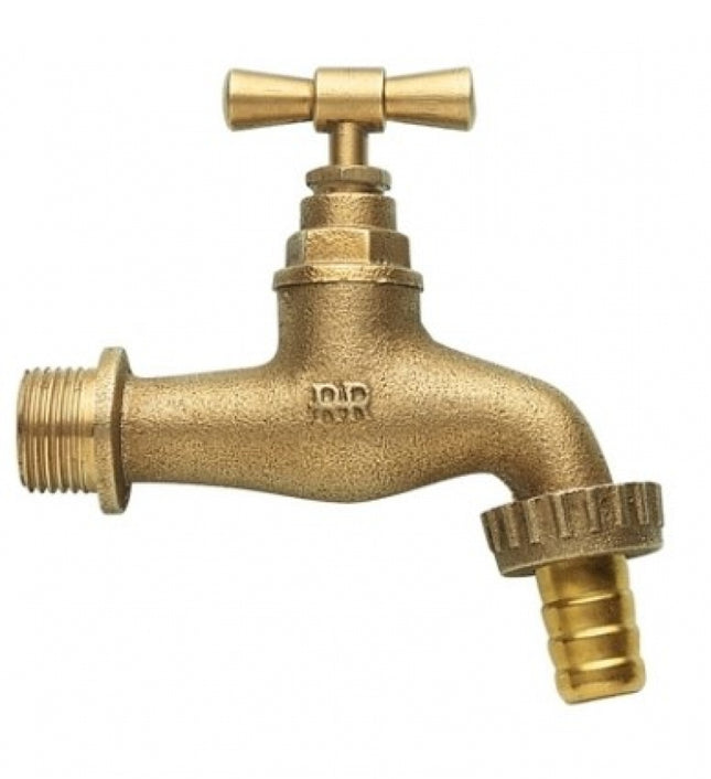 Rubinetto Portagomma 1/2" ottone giallo