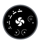 Sabiana - Comando bordo macchina cb-e per ventilconvettore modello whisper cff-ecm-mv(funziona solo con unità di potenza up-eco)