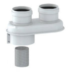 Stabile - Sdoppiatore monoblocco alluminio per caldaie convenzionali compatibile con Ariston - Vaillant - Saunier Duval