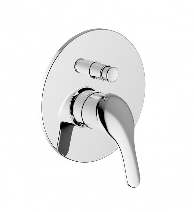 Teorema - Miscelatore Incasso Doccia Con Deviatore Cromato - Serie: Golf Plus