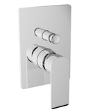 Teorema - Miscelatore Incasso Doccia Con Deviatore Cromato - Serie: Xs