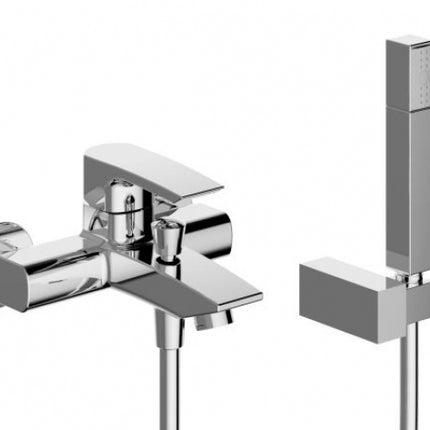 Teorema - Miscelatore Vasca Completo Cromato - Serie: Merida