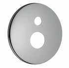 Ricambio Piastra ø170 CON 2 FORI ø46,5 + ø21,2 Per Miscelatore Doccia Con Deviatore