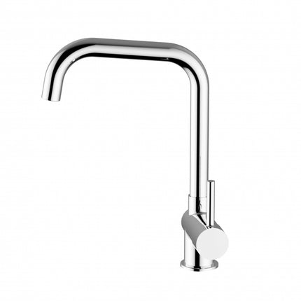 Teorema - Miscelatore Lavello Canna quadrata - Colore: Cromo