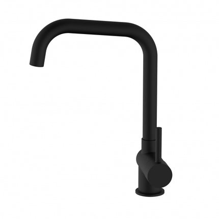 Teorema - Miscelatore Lavello Canna quadrata - Colore: Nero