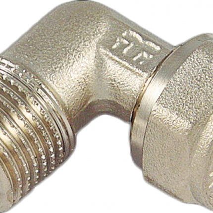 Raccordo Curvo maschio 3/4" ø20 Per Multistrato A Stringere completo di kit