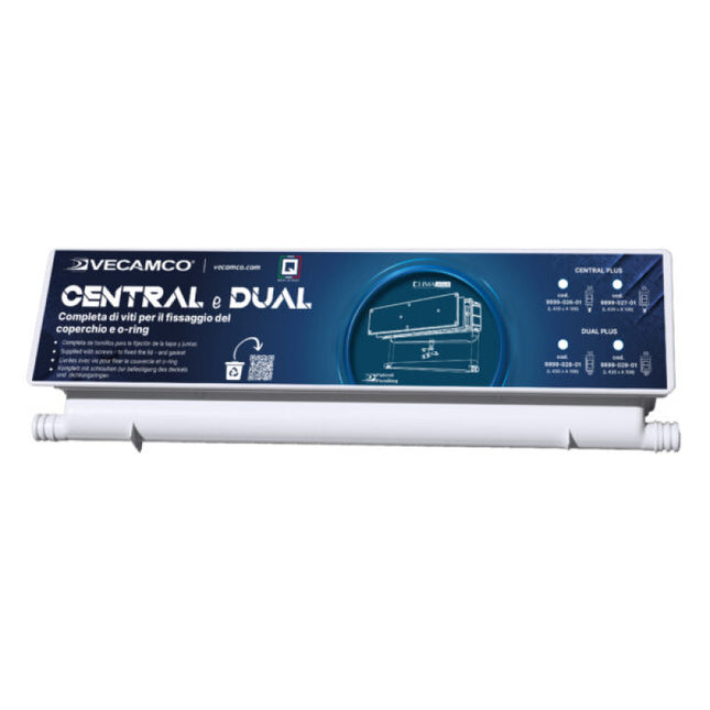 Cassetta Di Predisposizione Doppio Scarico Condensa 430x108x65 mm  - Modello: Dual Plus