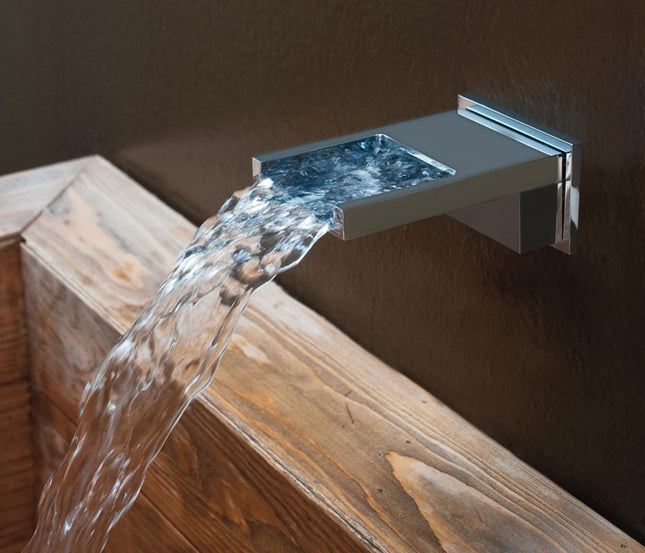 Bossini - Bocca cascata 126 cm per doccia e vasca in ottone