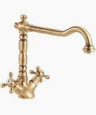 Eurorama - Monoforo Lavello Canna Girevole - Serie: Orient - Colore: Bronzato