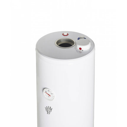 Bandini - Scaldabagno a legna verticale 80 litri ad uso interno - 2 anni di garanzia