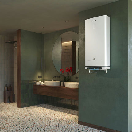 Ariston - Scaldacqua elettrico super sottile 100 litri con wifi incluso - Modello: Velis Pro Dry Wifi
